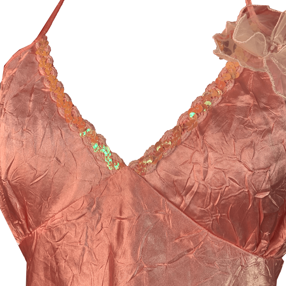Sequin satin top - Image 2