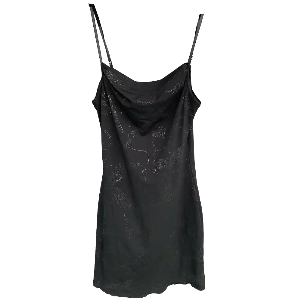 Robe noire pailletée