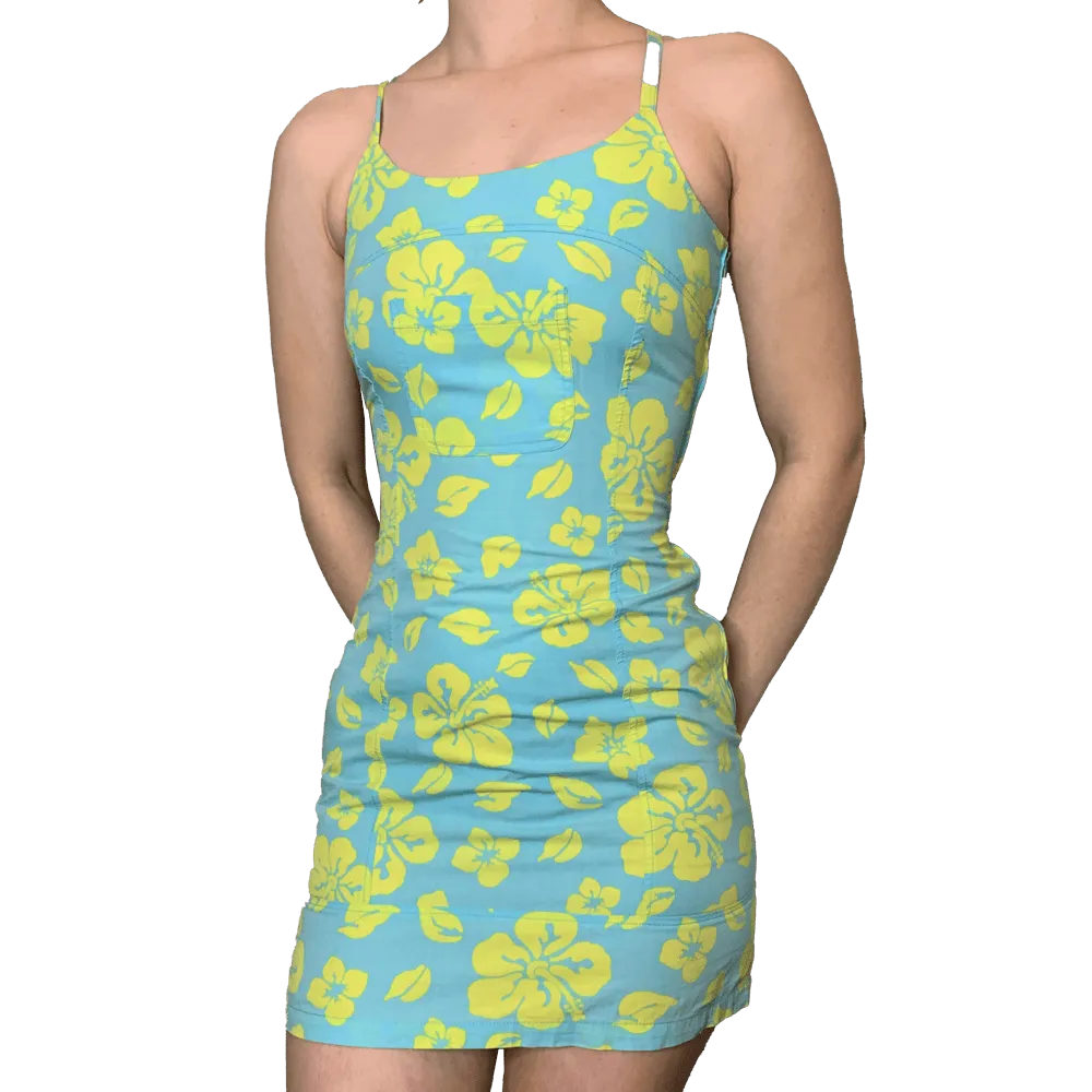 Robe à motif hawaii