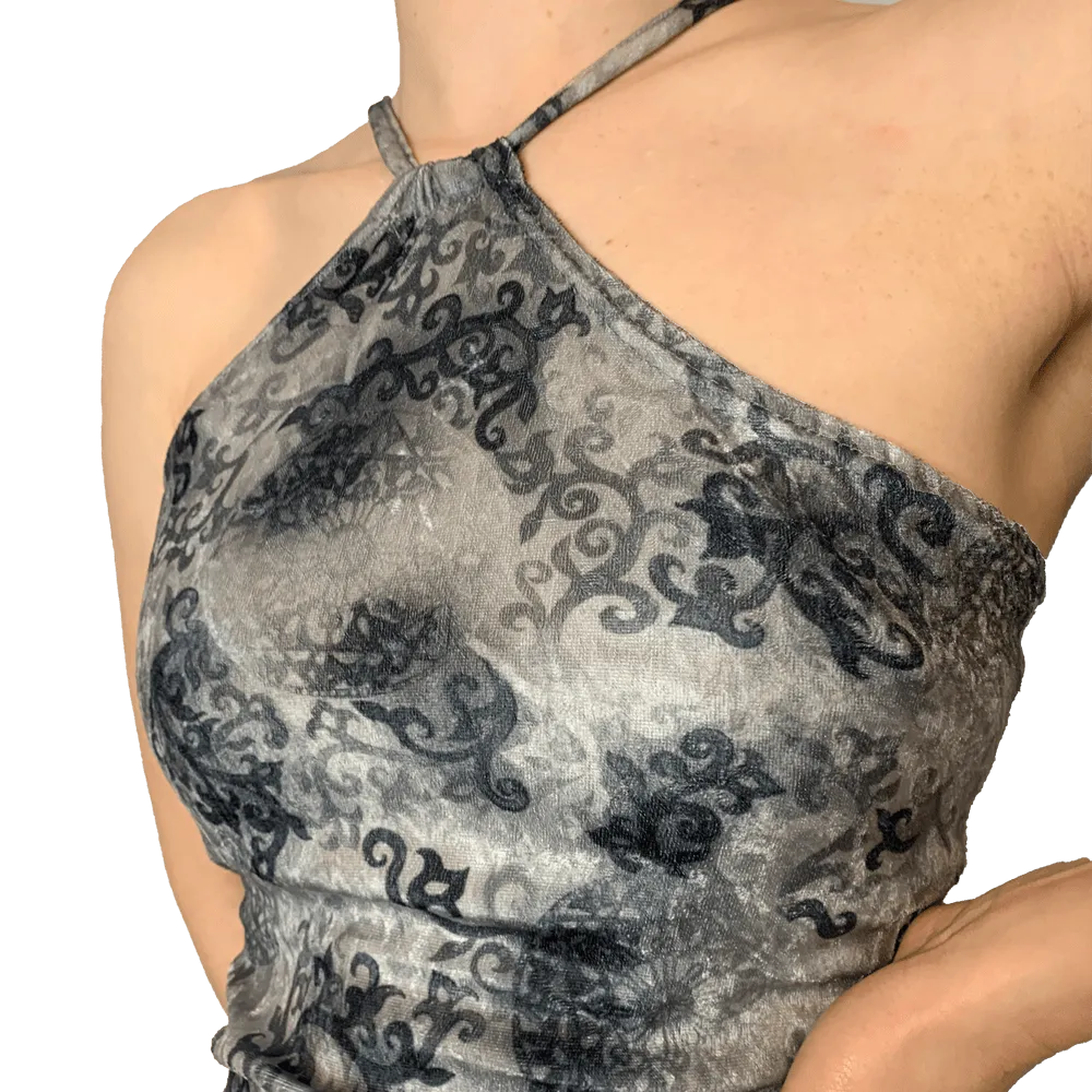 Patterned wrap dress - Image 2