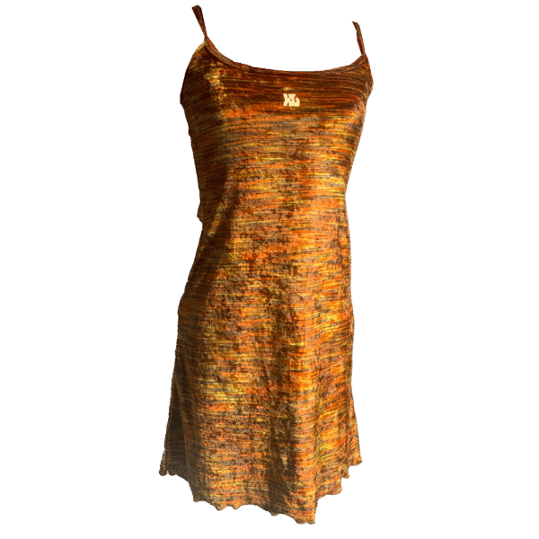 Robe en velour courte