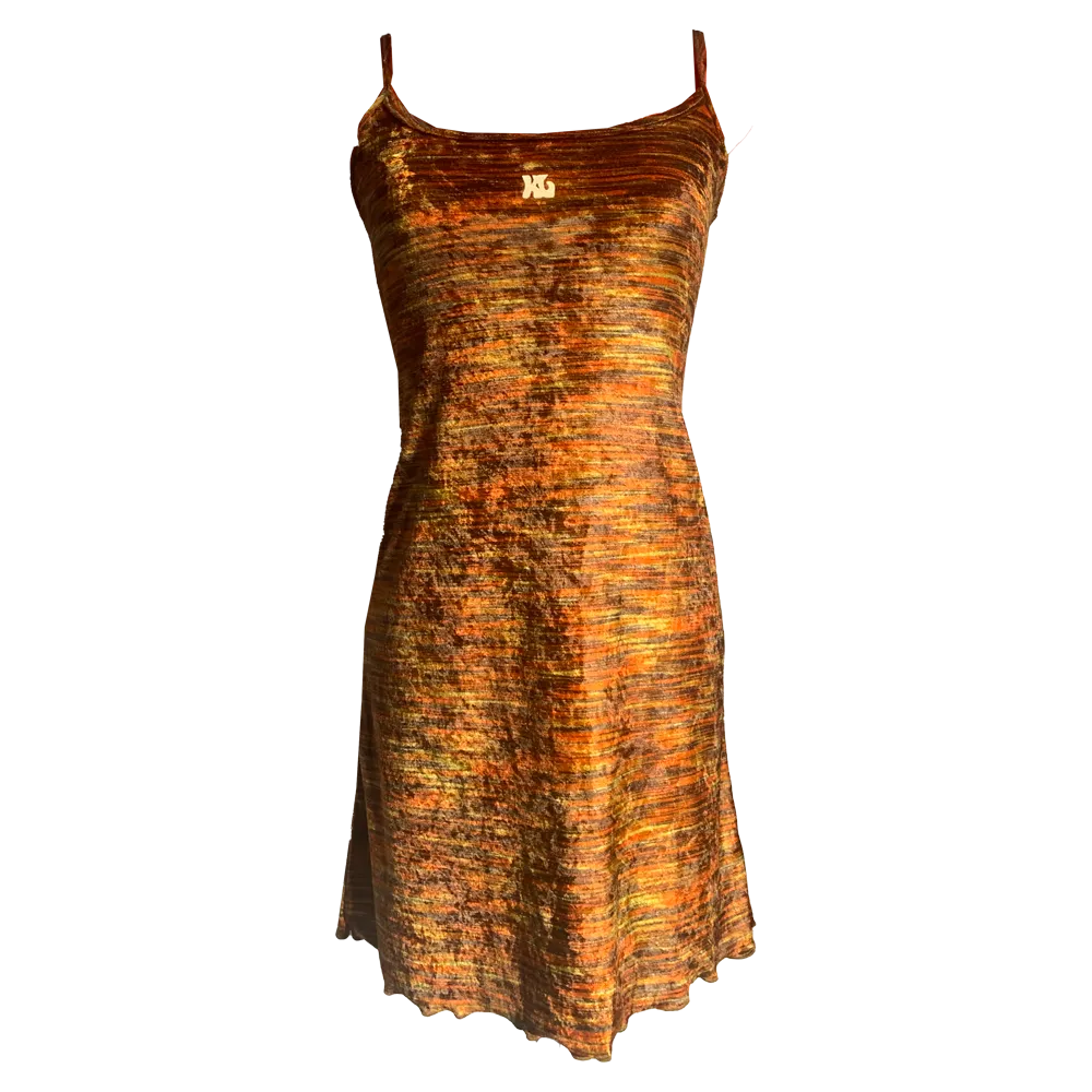 Short velvet dress - Image 2