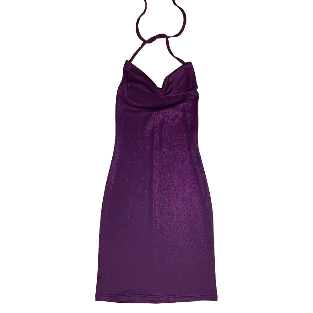 Robe longue pailletée