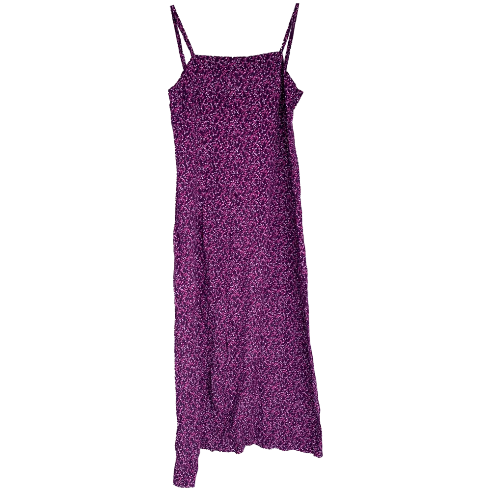 Robe longue fleurie