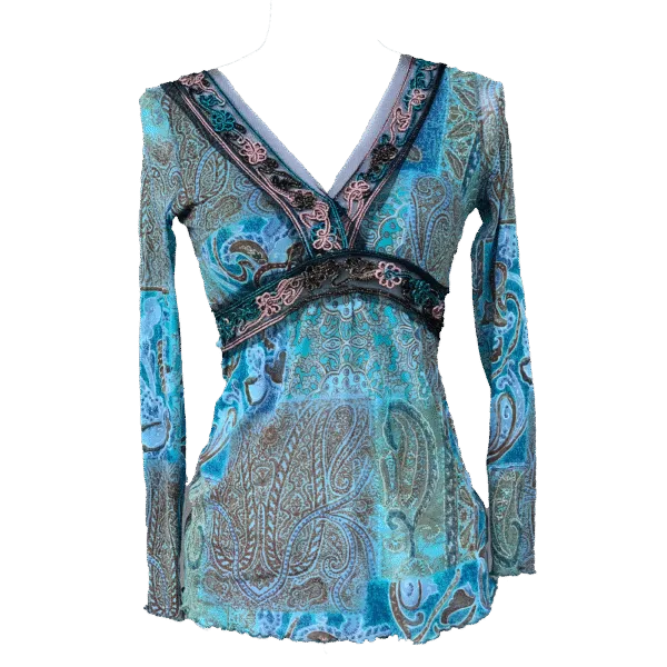 top bohème mesh