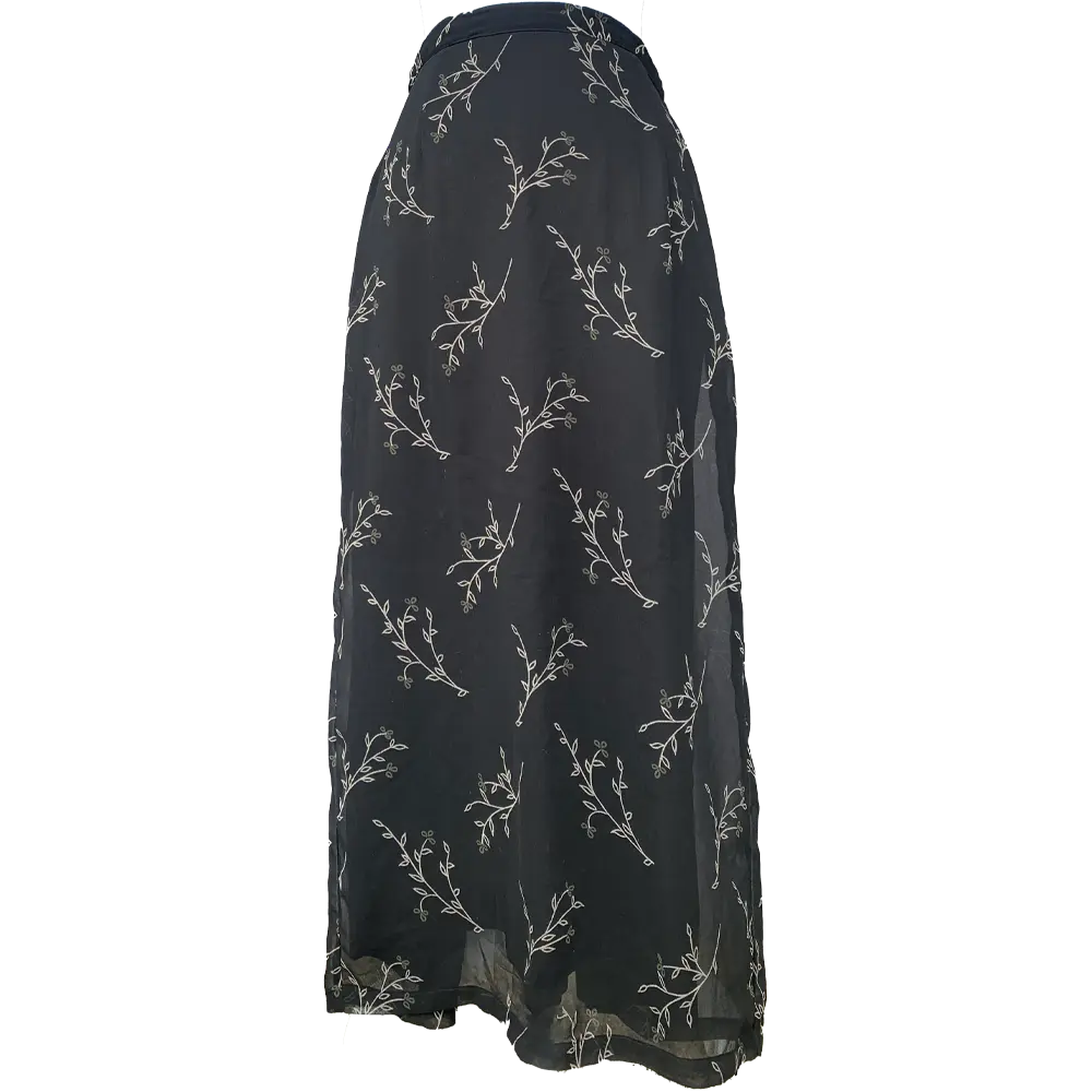 Beige bohemian skirt