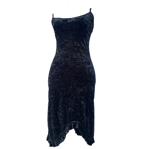 Robe velours noir