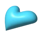 Coeur bleu