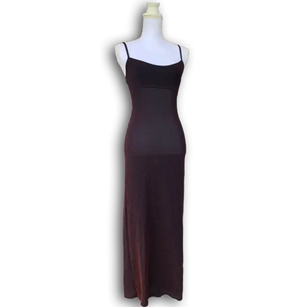 Robe de soirée à paillettes rouge vintage