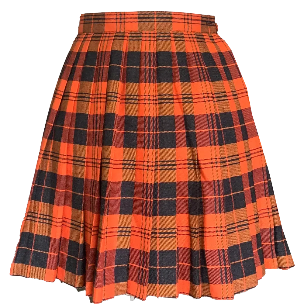Orange tartan